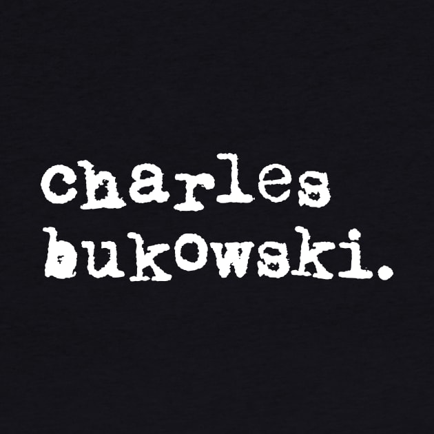 charles bukowski logo by lkn